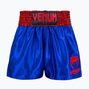 Pánské tréninkové šortky Venum Classic Muay Thai navyblue/red