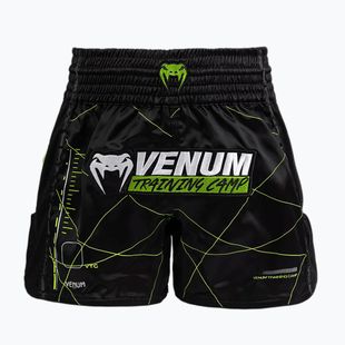 Pánské tréninkové šortky Venum Training Camp 4.0 black/neo green