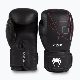 Boxerské rukavice Venum Tactical XT blacj/fire red