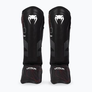 Dámské chrániče holeně a chodidla Venum Tactical XT Shinguards black/fire red