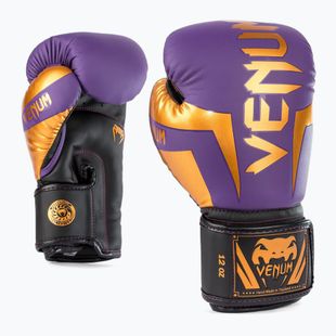 Boxerské rukavice Venum Elite dark purple