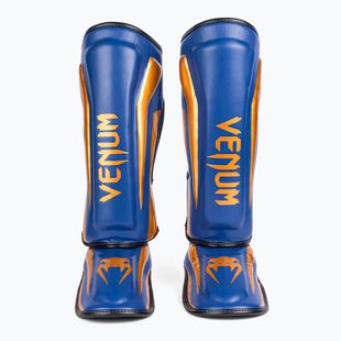 Chrániče holení a chodidel Venum Elite Standup Shin Guards navy blue