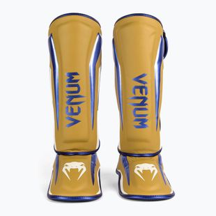 Chrániče holení a chodidel Venum Elite Standup Shin Guards camel