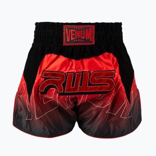 Pánské tréninkové šortky Venum x RWS 2.0 Muay Thai black/red