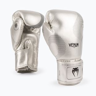 Boxerské rukavice Venum Nexus Boxing silver/black