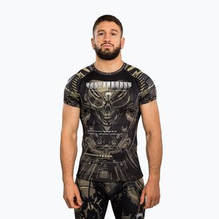 Pánský rashguard Venum Invander black/sand