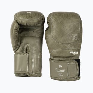 Boxerské rukavice Venum Impact Evo Scales Boxing army green