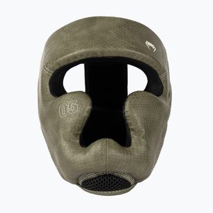 Boxerská přilba Venum Impact Evo Scales Headgear army green