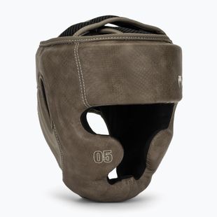 Boxerská přilba Venum Impact Evo Scales Headgear brown