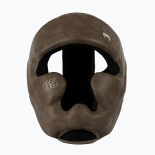 Boxerská přilba Venum Impact Evo Scales Headgear brown