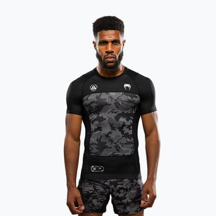 Pánské tréninkové tričko Venum X Polaris Rashguards black/storm grey