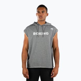 Pánská mikina Venum Boxing VT Sleeveless Hoodie heather grey