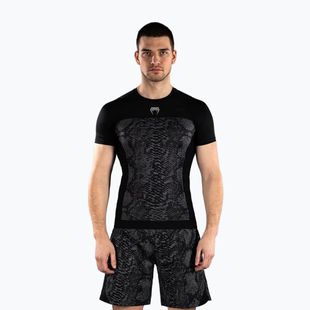 Pánský rasghuard Venum G-Fit Scales Rashguard black/charcoal grey