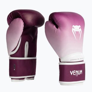 Dámské boxovací rukavice Venum Iris Boxing plum/white