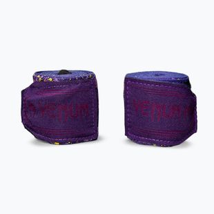 Boxerské bandáže Venum Santa Muerte Handwraps 400 cm dark purple