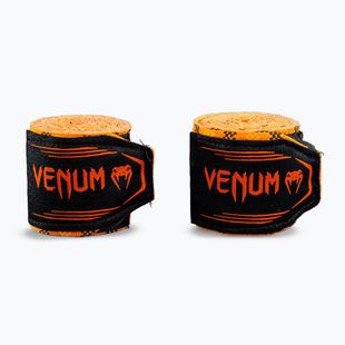 Boxerské bandáže Venum Tartan Handwraps 450 cm pumpkin