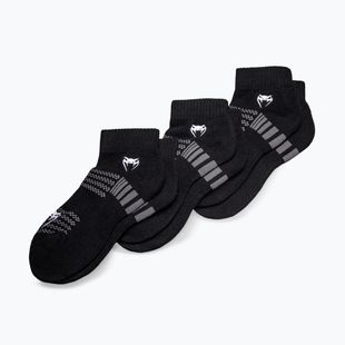 Ponožky Venum Vector Ankle 3 páry black/grey