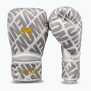 Boxerské rukavice Venum Contender 1.5 XT 3D Boxing white/gold
