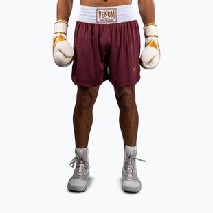 Pánské tréninkové šortky Venum Classic Boxing burgundy