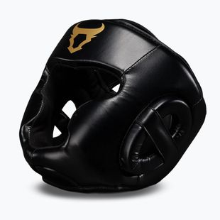 Boxerská helma Venum Ringhorns Charger Headgear black/gold