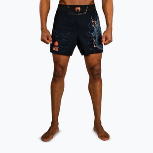 Pánské tréninkové šortky Venum Thunder Dragon Black/Grey/Copper