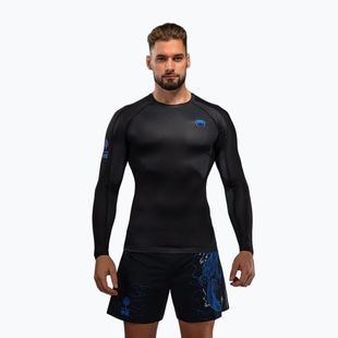 Rashguard Longsleeves Venum Thunder Dragon black/royal blue