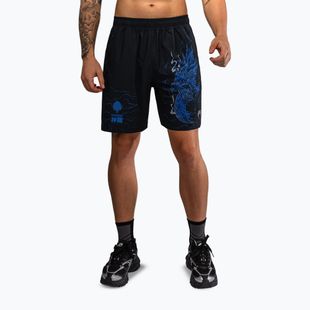 Pánské tréninkové šortky Venum Thunder Dragon Training Black/Royal Blue