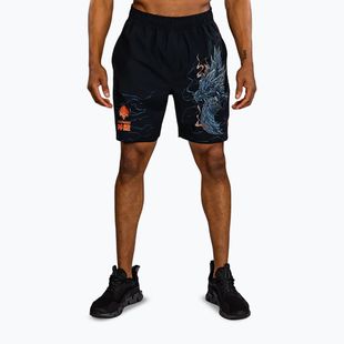 Pánské tréninkové šortky Venum Thunder Dragon Training Black/Grey/Copper