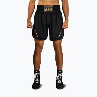 Pánské tréninkové šortky Venum G-Core Boxing black/gold