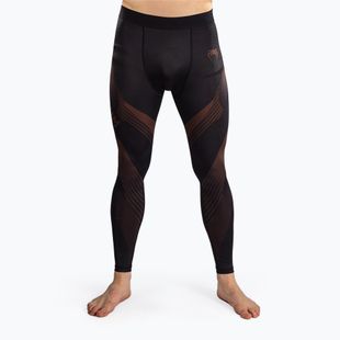 Pánské tréninkové legíny Venum No-Gi 6.0 Spats Black/Brown