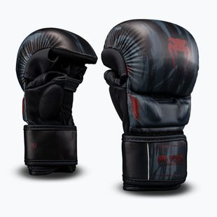 Sparingové rukavice Venum Demon Sparring black/grey