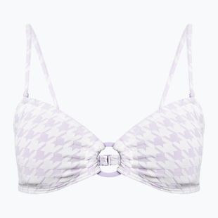Horní díl plavek ROXY Check It Bandeau 2021 purple rose