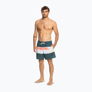 Pánské plavecké šortky Quiksilver Surfsilk Air-Brush Volley 17Nb navy blue EQYJV04011