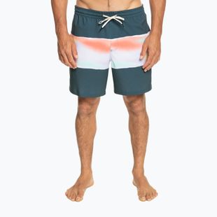 Pánské plavecké šortky Quiksilver Surfsilk Air-Brush Volley 17Nb navy blue EQYJV04011