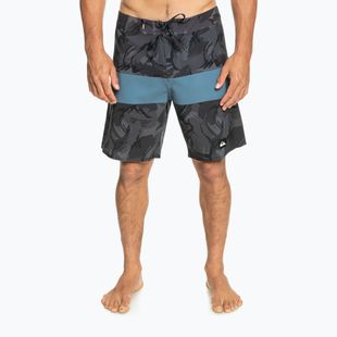 Pánské plavecké šortky Quiksilver Highlite Arch 19" v grafitové barvě EQYBS04763-KTA6