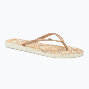 Dámské žabky ROXY Bermuda Print peach cream