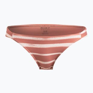 Spodní díl plavek  ROXY Printed Beach Classics Bikini cedar wood happy stripe