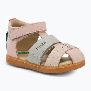 Dětské sandály Kickers Kick Bazar light pink/multicolor