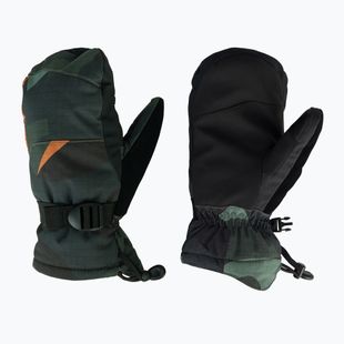Dětské snowboardové rukavice Quiksilver Mission Mitt puzzle camo sea spray