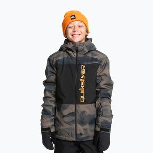 Dětská snowboardová bunda Quiksilver Side Hit mountain spray canteen