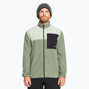 Pánská snowboardová mikina Quiksilver Aker Full Zip Fleece sea spray