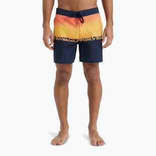 Pánské plavecké šortky Quiksilver Everyday Half Jam 16" fiery coral wordblock