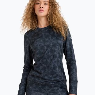 Dámské termo tričko Longsleeve ROXY Daybreak Brushed true black/snowflakes