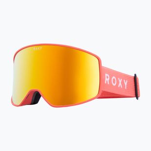 Dámské snowboardové brýle ROXY Storm W coral chic/clux ml orange