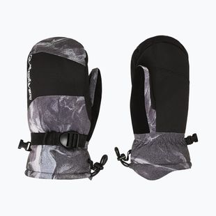 Dětské snowboardové rukavice Quiksilver Mission Mitt thermostamp grayscale