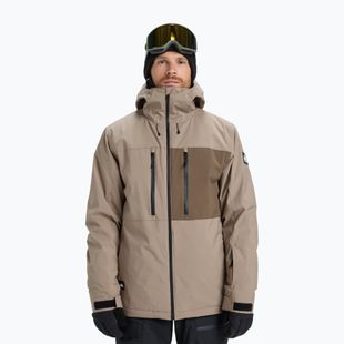 Pánská snowboardová bunda Quiksilver Sycamore Solid 20K fallen rock