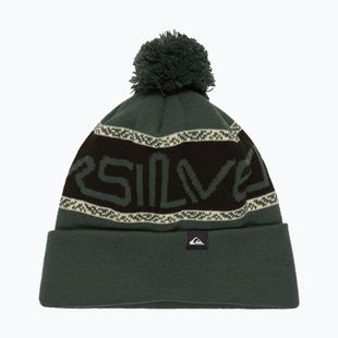 Pánská zimní čepice Quiksilver Summit Beanie trekking green