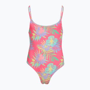 Dětské jednodílné plavky ROXY Aquarella sangria sunset aquarella rg