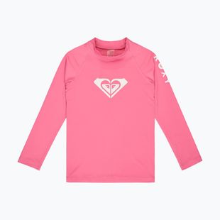 Dětské plavecké tričko Longsleeve ROXY Whole Hearted sangria sunset