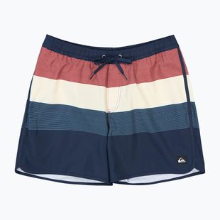 Pánské koupací šortky Quiksilver Stretch Scallop Volley 16" dark navy tijuana